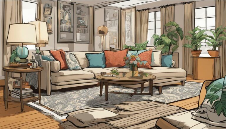 how to cover a sofa with a throw