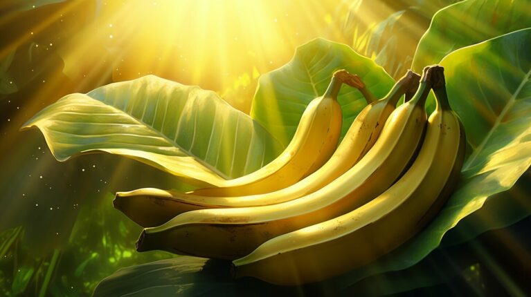 why are bananas yellow