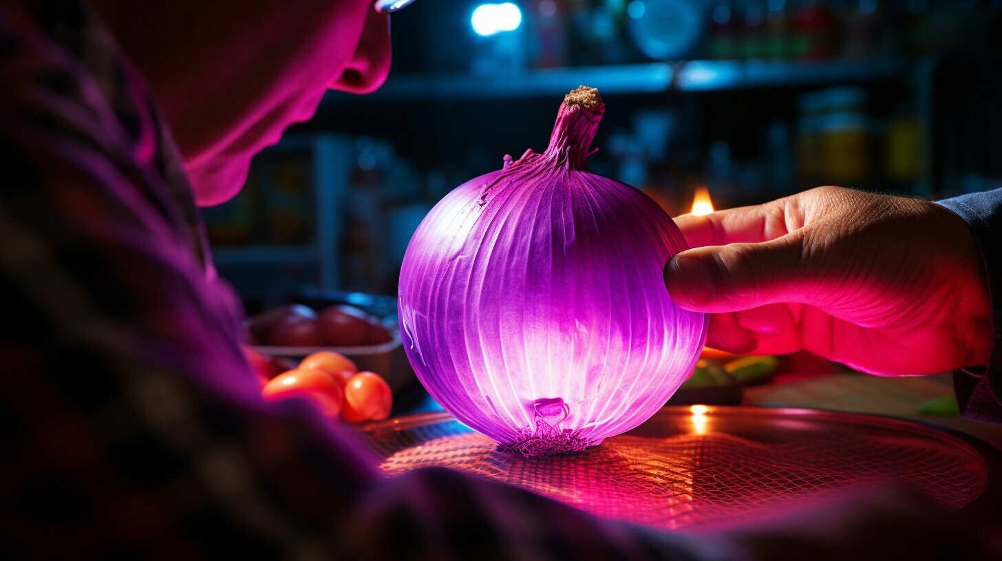 why are red onions purple