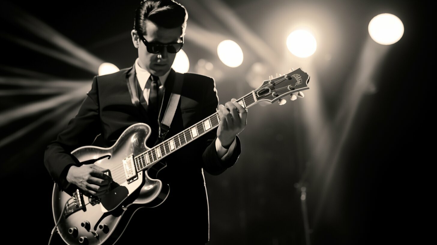 why did roy orbison wear dark glasses