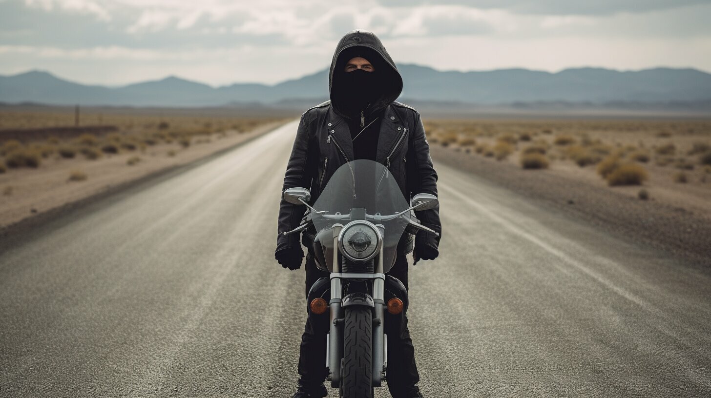 why do motorcyclists wear leather