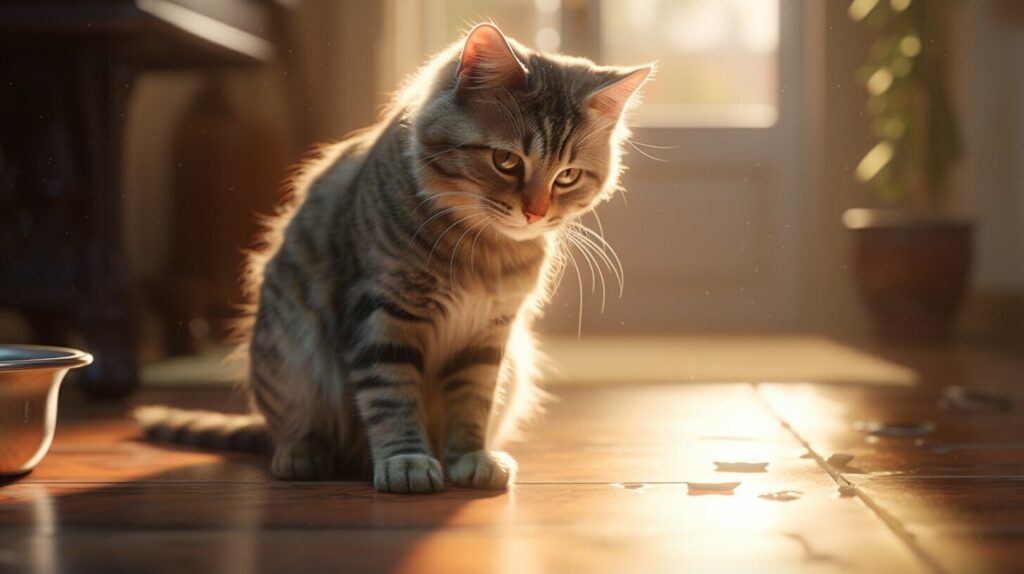 Why Does My Cat Scratch the Floor Before Drinking Water? Let's Unravel!