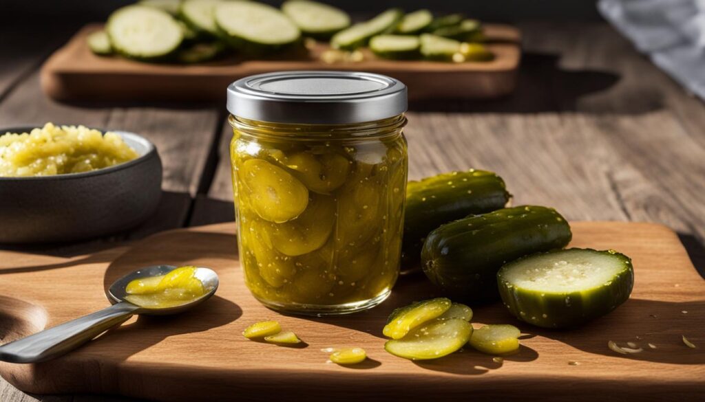 bread and butter pickles in american cuisine