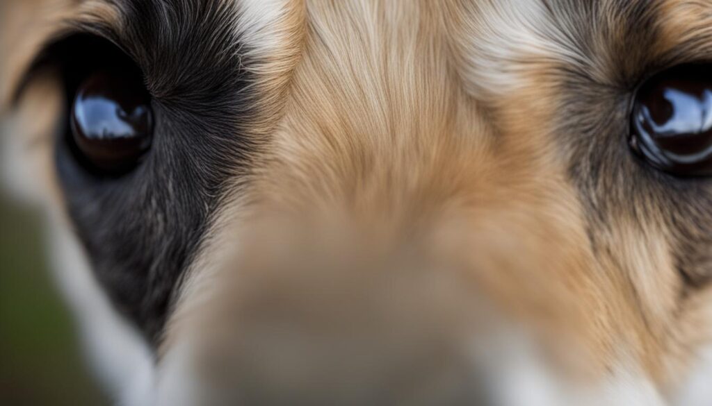 persistent dry dog nose