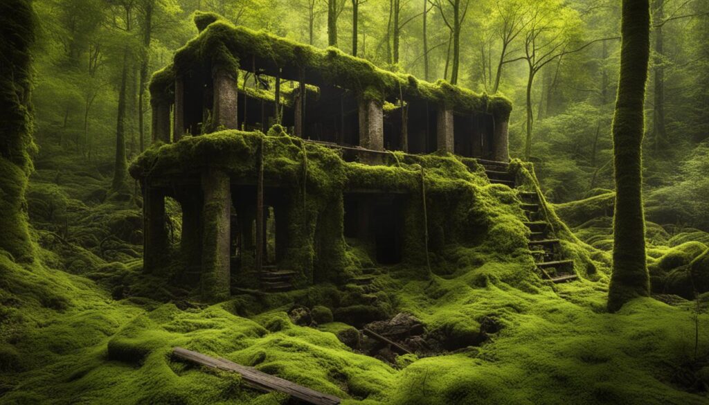 ruins of Pokey Moonshine still